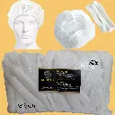 White Bouffant Disposable Hair Cap 18 Inch